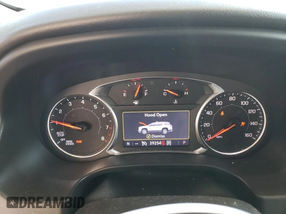 2020 GMC Acadia SLT with VIN 1GKKNULS4LZ165889, listed as a Copart auction lot 63130585 with 39,254 mi miles and Salvage title. Bid and sale history available at DreamBid. Image 9.
