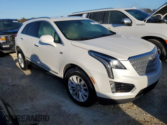 2018 Cadillac XT5 FWD with VIN 1GYKNARSXJZ128533, listed as a Copart auction lot 86454434 with Not provided miles and Non repairable. Bid and sale history available at DreamBid. Image 4.
