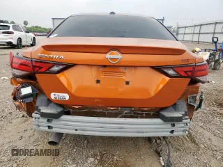 2024 Nissan Sentra SR with VIN 3N1AB8DV5RY370756, listed as a Copart auction lot 57642445 with 10,000 mi miles and Salvage title. Bid and sale history available at DreamBid. Image 6.