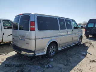 2011 GMC Savana Cargo Van YF7 Upfitter with VIN 1GDS7DC40B1115667, listed as a Copart auction lot 49587835 with 128,296 mi miles and Salvage Title. Bid and sale history available at carsss.com. Image 3.