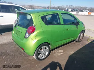 2014 Chevrolet Spark LS with VIN KL8CB6S9XEC494467, listed as a IAAI auction lot 41613485 with 112,788 mi miles. Bid and sale history available at carsss.com. Image 4.
