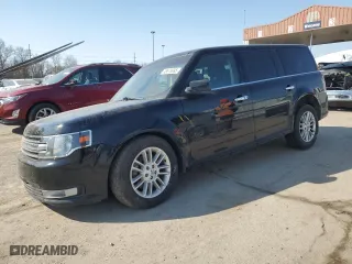 2017 Ford Flex SEL with VIN 2FMGK5C8XHBA04022, listed as a Copart auction lot 48673995 with 104,580 mi miles and Salvage Title. Bid and sale history available at carsss.com. Image 1.