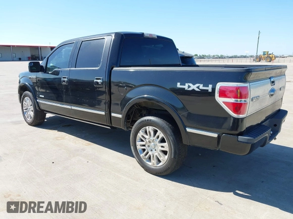2013 Ford F-150 XL with VIN 1FTFW1ET8DFA16905, listed as a IAAI auction lot 41970489 with 253,252 mi miles. Bid and sale history available at carsss.com. Image 3.