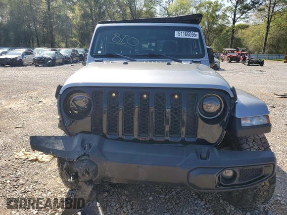 2021 Jeep Gladiator Freedom z VIN 1C6HJTAGXML513426, wystawiony jako Copart lot #51166095 z przebiegiem Nie podano mil oraz Szkoda całkowita • Salvage title. Historia ofert i sprzedaży dostępna na DreamBid. Obrazek 5.
