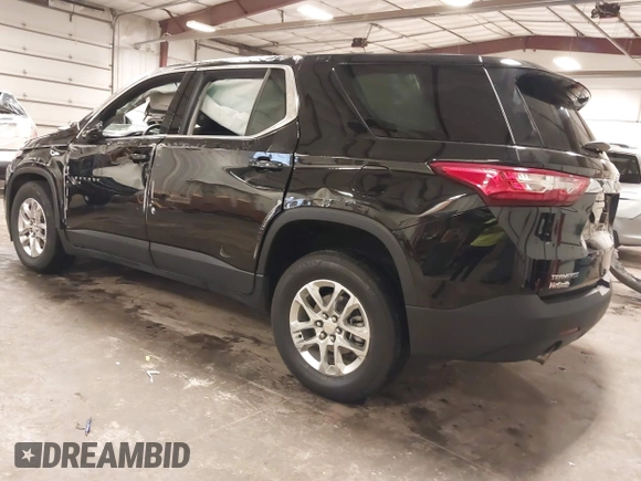 2020 Chevrolet Traverse LS with VIN 1GNEVFKW7LJ257187, listed as a IAAI auction lot 40565965 with 52,913 mi miles. Bid and sale history available at carsss.com. Image 3.