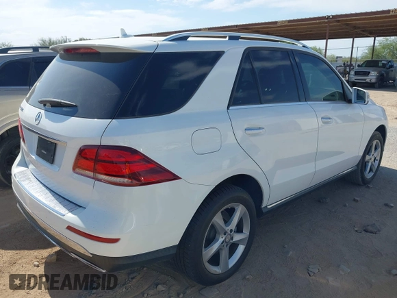 2016 Mercedes-Benz GLE 350 with VIN 4JGDA5JB9GA782908, listed as a IAAI auction lot 42317074 with 121,198 mi miles and . Bid and sale history available at DreamBid. Image 4.