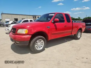 2001 Ford F-150 XL with VIN 1FTRX18L91NB05065, listed as a Copart auction lot 61161665 with 222,137 mi miles and Salvage title. Bid and sale history available at DreamBid. Image 1.