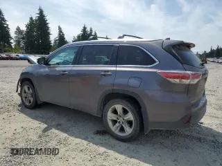 2015 Toyota Highlander Limited с VIN 5TDDKRFH9FS115196, выставлен на аукционе Copart как лот 61148135 с пробегом 115 623 миль миль и Списание • Salvage title. История ставок и продаж доступна на DreamBid. Изображение 2.