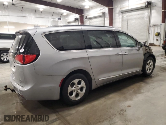 2017 Chrysler Pacifica Touring L Plus with VIN 2C4RC1EG8HR515887, listed as a Copart auction lot 54513485 with 97,736 mi miles and Salvage Title. Bid and sale history available at DreamBid. Image 3.