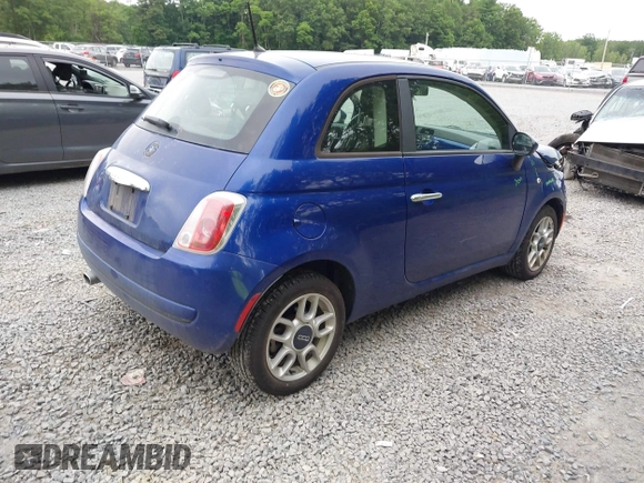 2013 FIAT 500 Pop z VIN 3C3CFFAR3DT654824, wystawiony jako IAAI lot #42595672 z przebiegiem 67 308 mil mil oraz . Historia ofert i sprzedaży dostępna na DreamBid. Obrazek 4.
