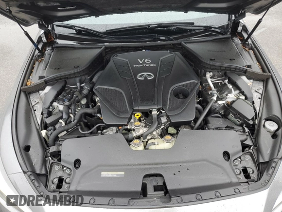 2023 Infiniti Q50 Luxe with VIN JN1EV7BR6PM541314, listed as a Copart auction lot 49377505 with 23,601 mi miles and Salvage title. Bid and sale history available at DreamBid. Image 11.