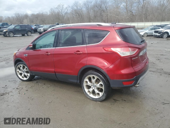 2015 Ford Escape Titanium with VIN 1FMCU0J94FUC07325, listed as a Copart auction lot 46539625 with 205,868 mi miles and Salvage Title. Bid and sale history available at DreamBid. Image 2.