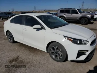 2019 Kia Forte LXS with VIN 3KPF24AD0KE126401, listed as a Copart auction lot 62087885 with 110,804 mi miles and Salvage title. Bid and sale history available at DreamBid. Image 4.
