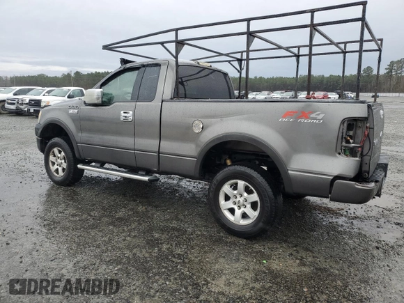 2004 Ford F-150 XL with VIN 1FTRF14574NB38189, listed as a Copart auction lot 48372435 with 273,991 mi miles and Salvage Title. Bid and sale history available at DreamBid. Image 2.