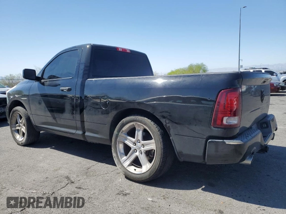 2014 Ram 1500 Express with VIN 3C6JR6AT6EG235549, listed as a Copart auction lot 52744925 with 123,996 mi miles and Salvage title. Bid and sale history available at DreamBid. Image 2.