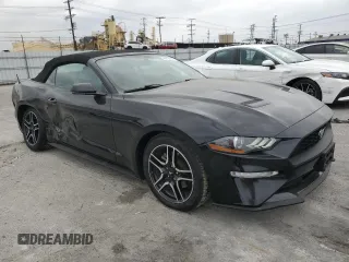 2018 Ford Mustang EcoBoost Premium with VIN 1FATP8UH8J5133400, listed as a Copart auction lot 54012545 with 85,706 mi miles and Salvage title. Bid and sale history available at DreamBid. Image 4.