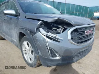 2018 GMC Terrain SLE with VIN 3GKALMEX1JL341070, listed as a IAAI auction lot 41692565 with 128,677 mi miles. Bid and sale history available at carsss.com. Image 6.