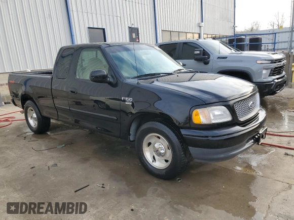 1999 Ford F-150 XL with VIN 1FTRX17L5XNB33164, listed as a Copart auction lot 47809905 with 164,484 mi miles and Non Repairable. Bid and sale history available at carsss.com. Image 4.