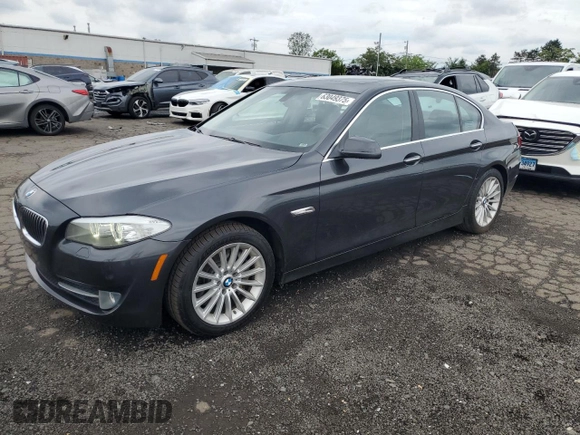 2013 BMW 5 Series 535i xDrive with VIN WBAFU7C51DDU66322, listed as a Copart auction lot 63049375 with 218,168 mi miles and Clean title. Bid and sale history available at DreamBid. Image 1.