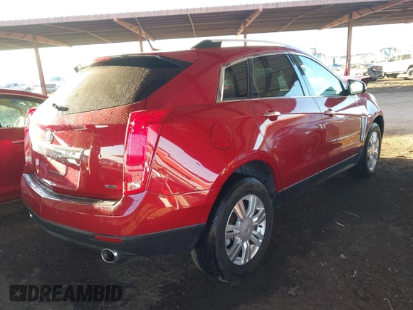 2014 Cadillac SRX Luxury Collection with VIN 3GYFNBE38ES596558, listed as a IAAI auction lot 41463404 with 109,524 mi miles. Bid and sale history available at carsss.com. Image 4.