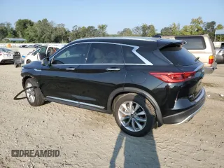 2021 Infiniti QX50 SENSORY with VIN 3PCAJ5CB3MF118112, listed as a Copart auction lot 69484394 with 37,548 mi miles and Salvage Title. Bid and sale history available at carsss.com. Image 2.