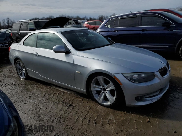 2011 BMW 3 Series 328i with VIN WBADW3C50BE538600, listed as a Copart auction lot 46969545 with 109,511 mi miles and Clean Title. Bid and sale history available at carsss.com. Image 4.