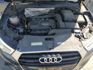 2018 Audi Q3 Premium Plus with VIN WA1JCCFS1JR011991, listed as a Copart auction lot 55063625 with 57,962 mi miles and Salvage title. Bid and sale history available at DreamBid. Image 12.
