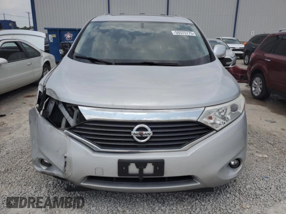2014 Nissan Quest S z VIN JN8AE2KP5E9102719, wystawiony jako Copart lot #59375775 z przebiegiem 127 220 mil mil oraz Szkoda całkowita • Salvage title. Historia ofert i sprzedaży dostępna na DreamBid. Obrazek 5.