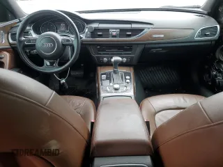 2013 Audi A6 Premium Plus with VIN WAUGGAFCXDN078258, listed as a Copart auction lot 51437285 with 122,345 mi miles and Salvage title. Bid and sale history available at DreamBid. Image 8.