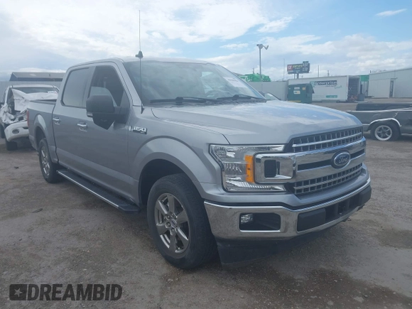 2020 Ford F-150 XL with VIN 1FTEW1CP7LFB28014, listed as a IAAI auction lot 41909984 with 50,815 mi miles. Bid and sale history available at carsss.com. Image 1.