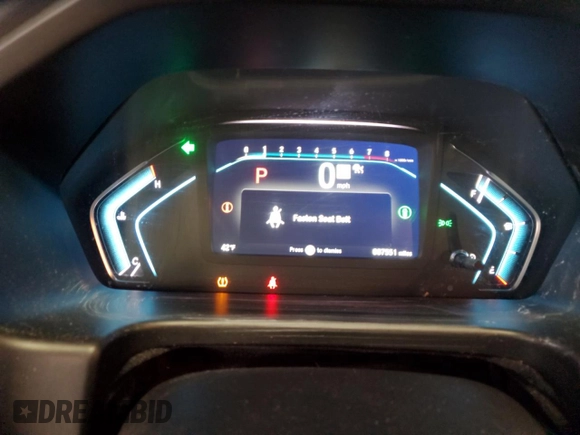 2024 Honda Odyssey Sport with VIN 5FNRL6H72RB059777, listed as a Copart auction lot 45190895 with 7,551 mi miles and Salvage Title. Bid and sale history available at DreamBid. Image 9.