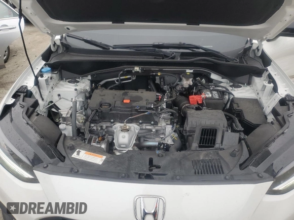 2024 Honda HR-V Sport with VIN 3CZRZ2H57RM746426, listed as a Copart auction lot 43810435 with 9,857 mi miles and Salvage Title. Bid and sale history available at carsss.com. Image 12.