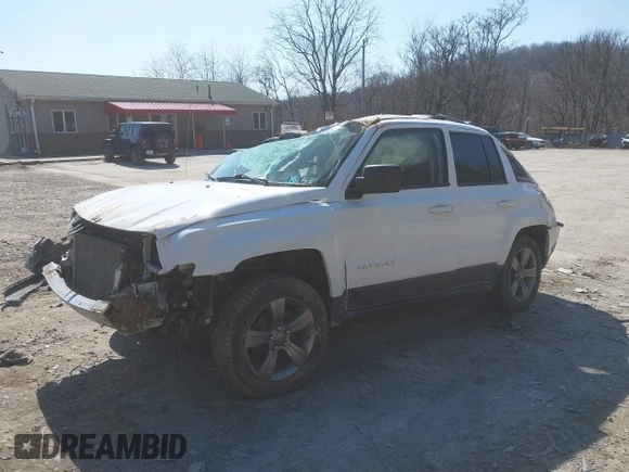 2015 Jeep Patriot High Altitude with VIN 1C4NJRFB1FD340159, listed as a IAAI auction lot 41769322 with 151,881 mi miles and . Bid and sale history available at carsss.com. Image 2.