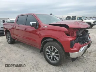 2023 Chevrolet Silverado 1500 LT with VIN 1GCUDDE85PZ194686, listed as a Copart auction lot 86562844 with 0 mi miles and Salvage Title. Bid and sale history available at carsss.com. Image 4.