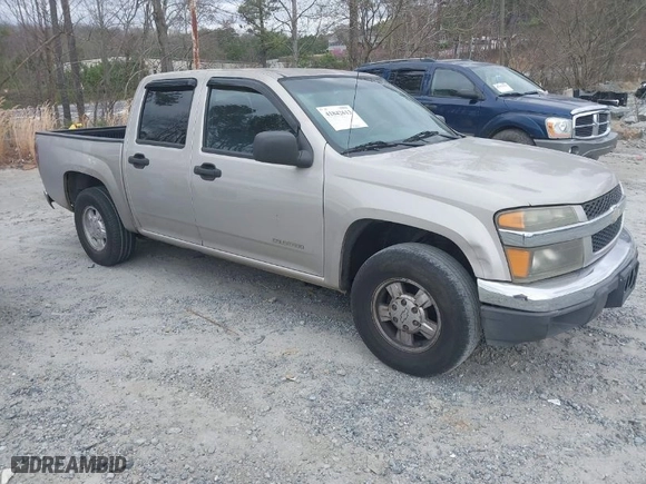 2005 Chevrolet Colorado 1SC LS Z85 with VIN 1GCCS136158126387, listed as a IAAI auction lot 41842613 with 320,680 mi miles. Bid and sale history available at carsss.com. Image 1.