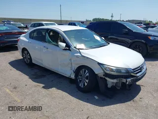 2013 Honda Accord LX z VIN 1HGCR2F37DA023695, wystawiony jako IAAI lot #41829854 z przebiegiem 149 044 mil mil oraz . Historia ofert i sprzedaży dostępna na DreamBid. Obrazek 1.