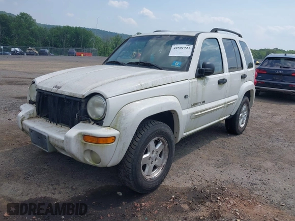 2002 Jeep Liberty Limited с VIN 1J8GL58K22W302844, выставлен на аукционе IAAI как лот 42501721 с пробегом 133 078 миль миль и . История ставок и продаж доступна на DreamBid. Изображение 2.