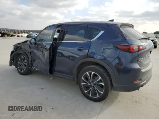 2023 Mazda CX-5 2.5 S Premium Plus Package with VIN JM3KFBEM5P0115936, listed as a Copart auction lot 44483345 with 24,267 mi miles and Salvage Title. Bid and sale history available at carsss.com. Image 2.