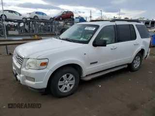 2007 Ford Explorer XLT with VIN 1FMEU73857UB59826, listed as a Copart auction lot 86931024 with 173,356 mi miles and Salvage Title. Bid and sale history available at carsss.com. Image 1.