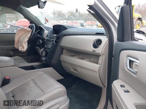 2013 Honda Pilot EX-L with VIN 5FNYF4H65DB080307, listed as a IAAI auction lot 41987016 with Not provided miles and . Bid and sale history available at DreamBid. Image 5.
