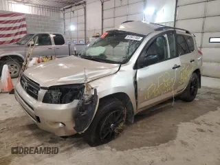 2008 Toyota RAV4 with VIN JTMBK33V186034582, listed as a Copart auction lot 74380404 with 163,110 mi miles and Non Repairable. Bid and sale history available at carsss.com. Image 1.