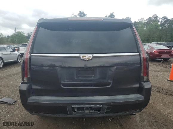 2017 Cadillac Escalade Platinum with VIN 1GYS4DKJ0HR379285, listed as a Copart auction lot 50569605 with 84,819 mi miles and Salvage Title. Bid and sale history available at carsss.com. Image 6.
