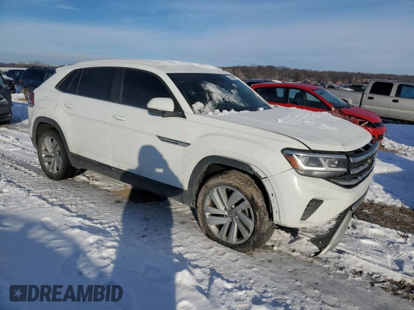 2023 Volkswagen Atlas SE z VIN 1V2WE2CA0PC222556, wystawiony jako Copart lot #88345095 z przebiegiem 22 975 mil mil oraz Szkoda całkowita • Salvage title. Historia ofert i sprzedaży dostępna na DreamBid. Obrazek 4.