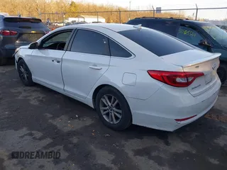 2017 Hyundai Sonata SE with VIN 5NPE24AF3HH492841, listed as a IAAI auction lot 41503654 with 134,366 mi miles. Bid and sale history available at carsss.com. Image 3.