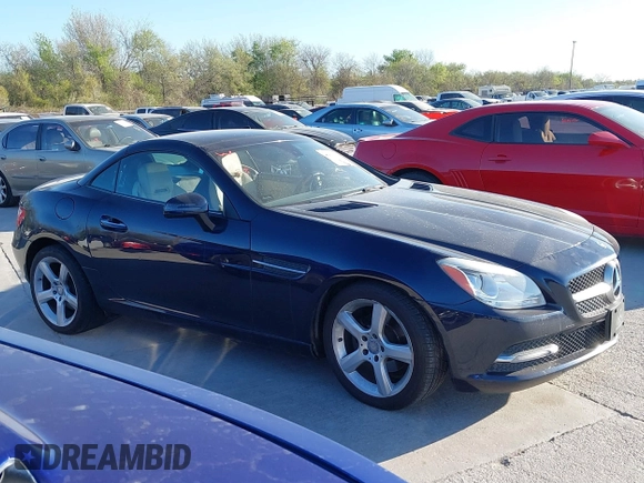2012 Mercedes-Benz SLK 250 with VIN WDDPK4HAXCF036279, listed as a IAAI auction lot 41851520 with 124,366 mi miles and . Bid and sale history available at DreamBid. Image 13.