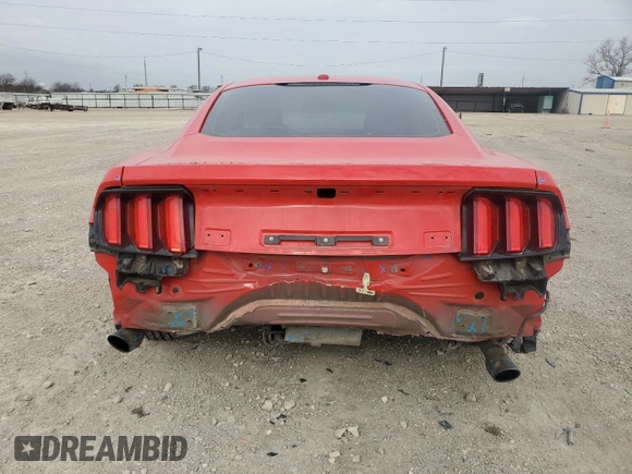 2015 Ford Mustang GT with VIN 1FA6P8CF9F5385130, listed as a Copart auction lot 47873685 with 90,094 mi miles and Salvage Title. Bid and sale history available at carsss.com. Image 6.