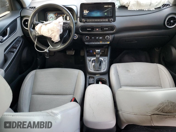 2023 Hyundai Kona Limited with VIN KM8K53A33PU971657, listed as a Copart auction lot 41685935 with 29,859 mi miles and Salvage Title. Bid and sale history available at carsss.com. Image 8.