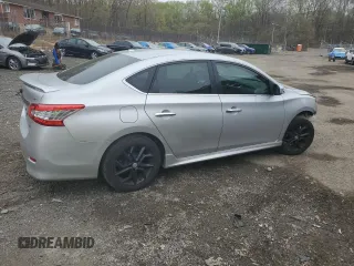 2013 Nissan Sentra SR with VIN 3N1AB7AP2DL711164, listed as a Copart auction lot 52786785 with 138,435 mi miles and Salvage Title. Bid and sale history available at DreamBid. Image 3.