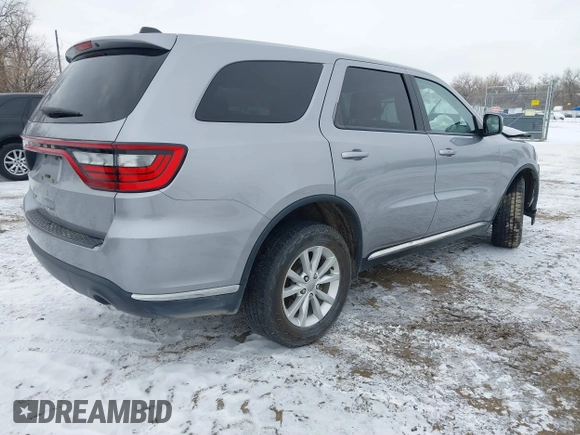 2015 Dodge Durango SXT with VIN 1C4RDJAG7FC170019, listed as a IAAI auction lot 41236084 with Not Provided miles and . Bid and sale history available at carsss.com. Image 4.