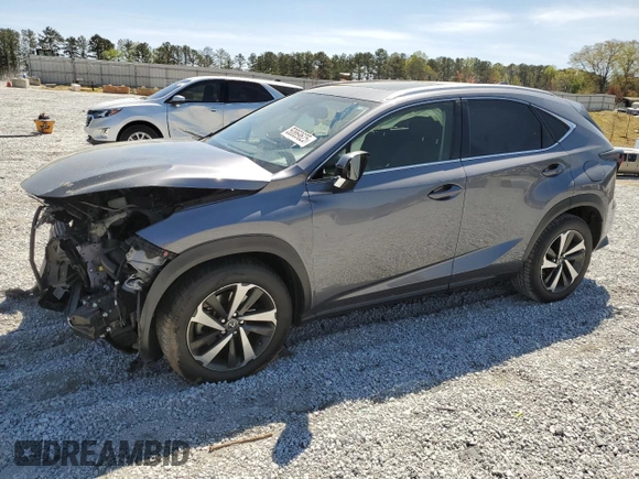 2020 Lexus NX 300 z VIN JTJDARBZ8L2171552, wystawiony jako Copart lot #50869625 z przebiegiem 65 864 mil mil oraz Szkoda całkowita • Salvage title. Historia ofert i sprzedaży dostępna na DreamBid. Obrazek 1.